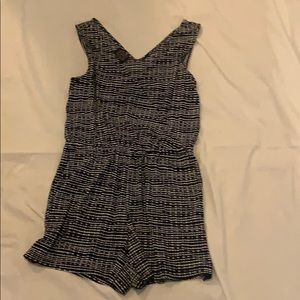 Simply Styled Small B&W Romper